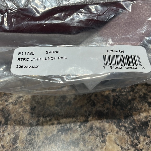 Coach Retro Lunch Pail Crossbody Bag In True Red - Picture 2 of 9